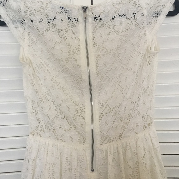 Bailey Blue White Lace Dress - Picture 4 of 4